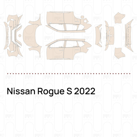 Pre-Cut PPF Nissan Rogue S 2022