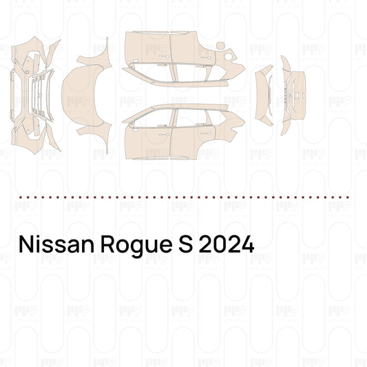 Pre-Cut PPF Nissan Rogue S 2024