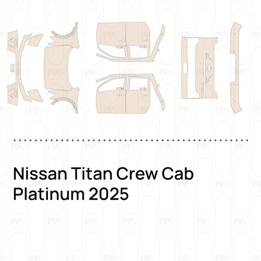 Pre-Cut PPF Nissan Titan Crew Cab Platinum 2025
