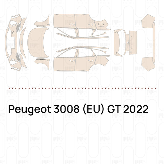 Pre-Cut PPF Peugeot 3008 (EU) GT 2022