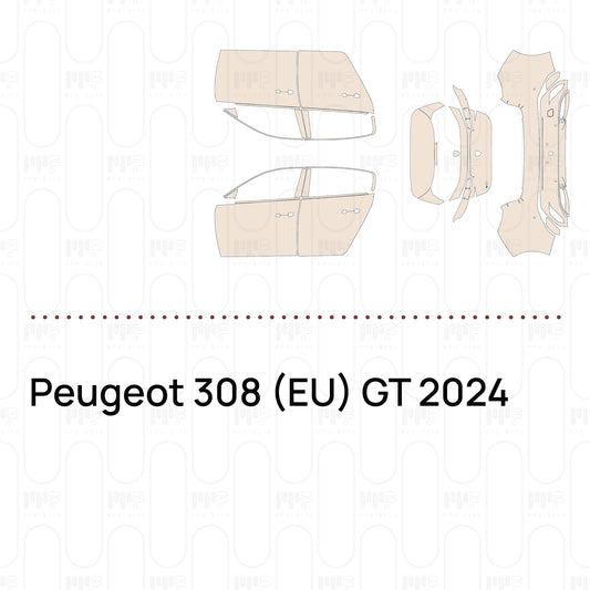 Pre-Cut PPF Peugeot 308 (EU) GT 2024