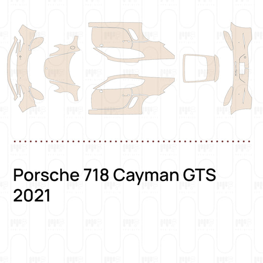 Pre-Cut PPF Porsche 718 Cayman GTS 2021