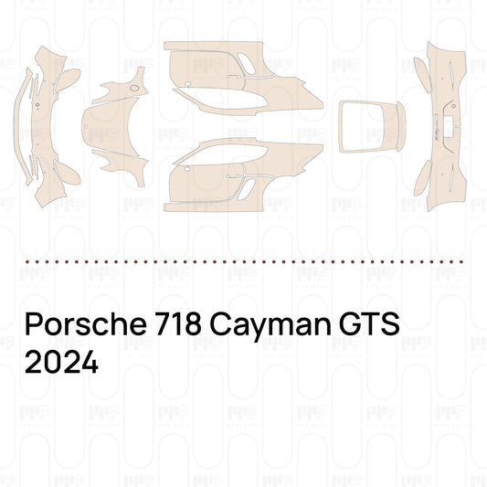 Pre-Cut PPF Porsche 718 Cayman GTS 2024