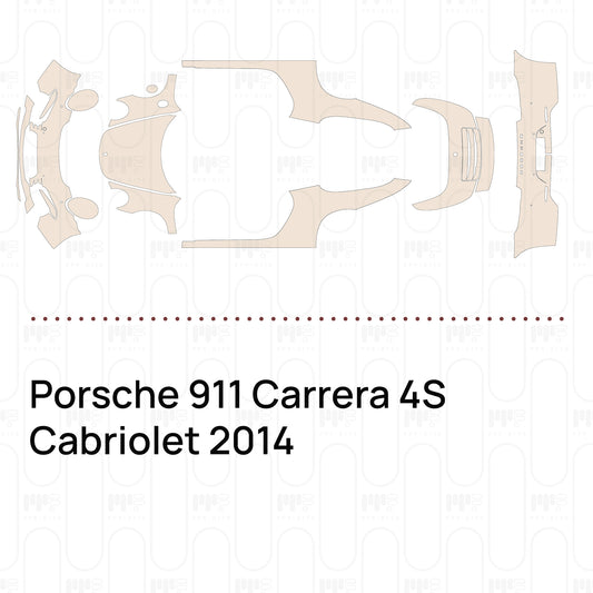 Pre-Cut PPF Porsche 911 Carrera 4S Cabriolet 2014