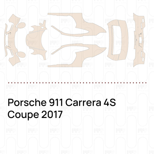 Pre-Cut PPF Porsche 911 Carrera 4S Coupe 2017