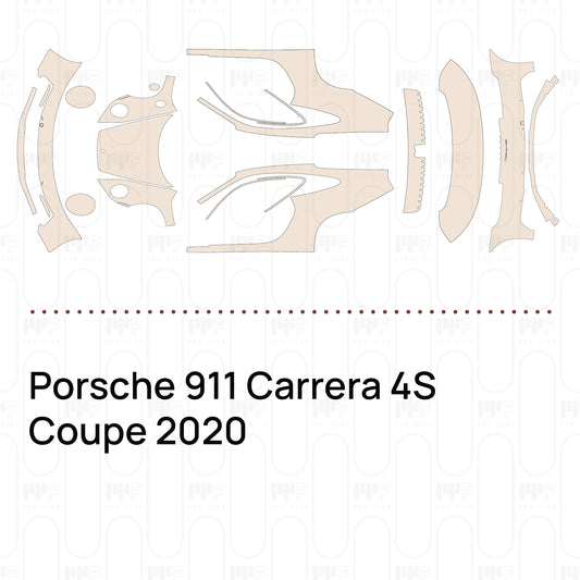 Pre-Cut PPF Porsche 911 Carrera 4S Coupe 2020