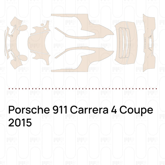 Pre-Cut PPF Porsche 911 Carrera 4 Coupe 2015