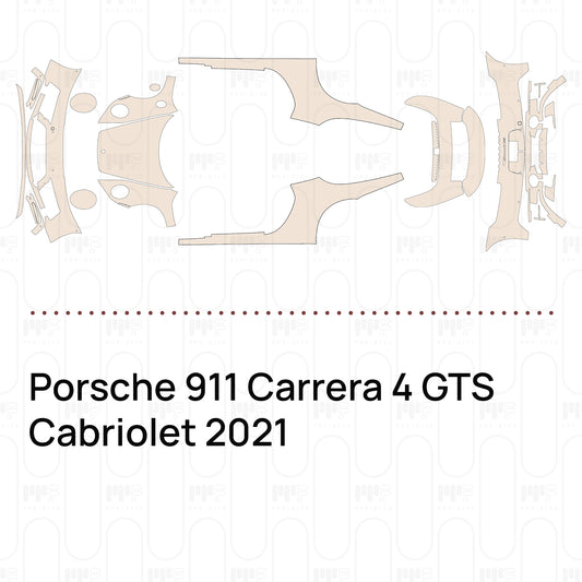 Pre-Cut PPF Porsche 911 Carrera 4 GTS Cabriolet 2021