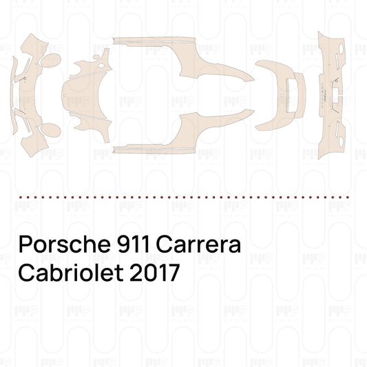 Pre-Cut PPF Porsche 911 Carrera Cabriolet 2017