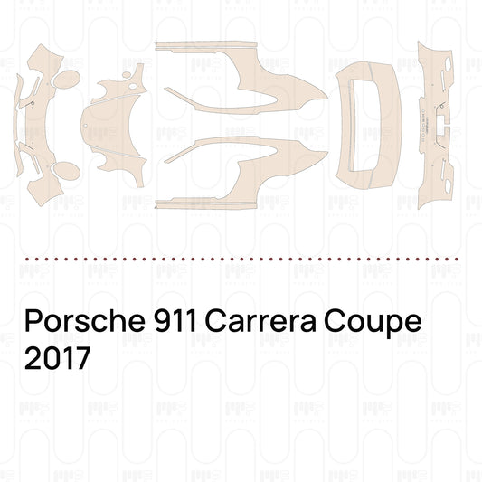 Pre-Cut PPF Porsche 911 Carrera Coupe 2017