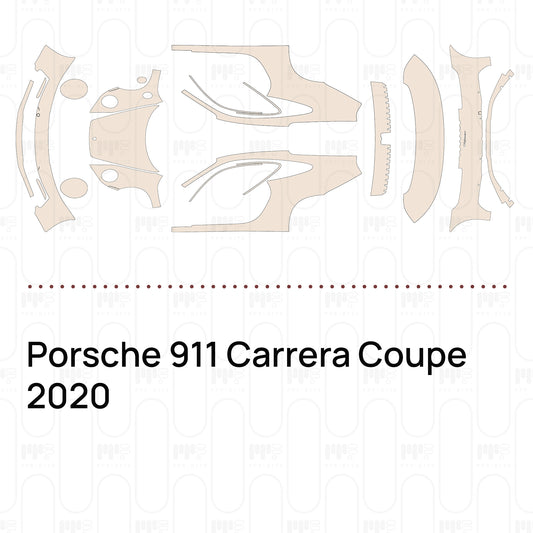 Pre-Cut PPF Porsche 911 Carrera Coupe 2020