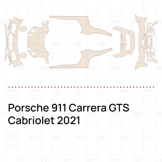 Pre-Cut PPF Porsche 911 Carrera GTS Cabriolet 2021