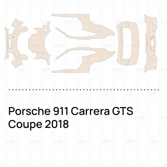 Pre-Cut PPF Porsche 911 Carrera GTS Coupe 2018