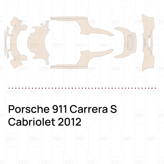 Pre-Cut PPF Porsche 911 Carrera S Cabriolet 2012