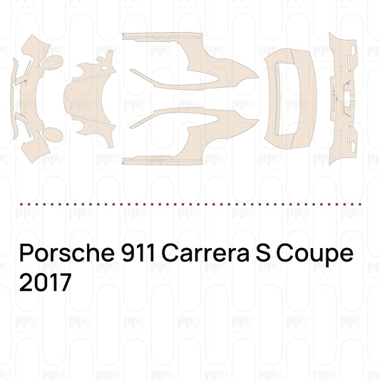 Pre-Cut PPF Porsche 911 Carrera S Coupe 2017