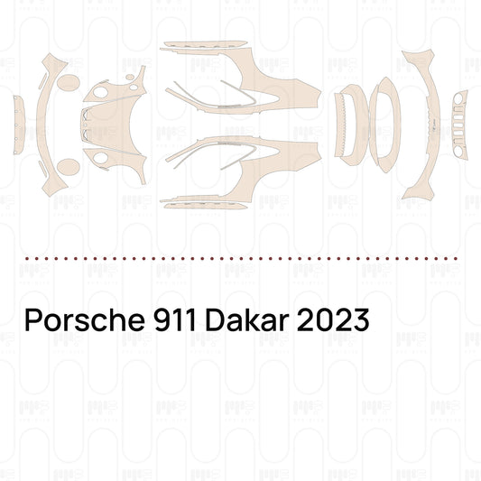 Pre-Cut PPF Porsche 911 Dakar 2023