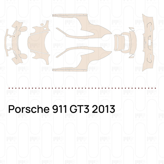 Pre-Cut PPF Porsche 911 GT3 2013