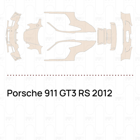 Pre-Cut PPF Porsche 911 GT3 RS 2012