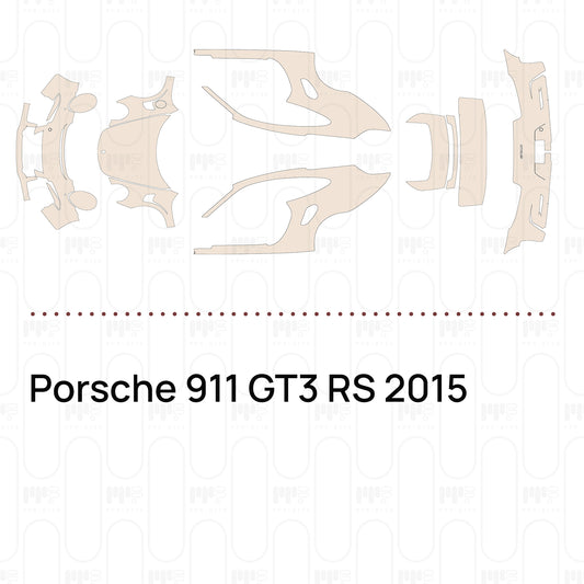 Pre-Cut PPF Porsche 911 GT3 RS 2015