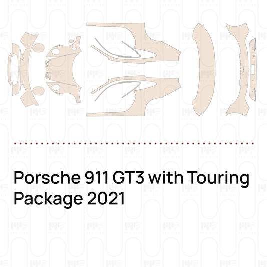 Pre-Cut PPF Porsche 911 GT3 with Touring Package 2021