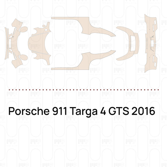 Pre-Cut PPF Porsche 911 Targa 4 GTS 2016