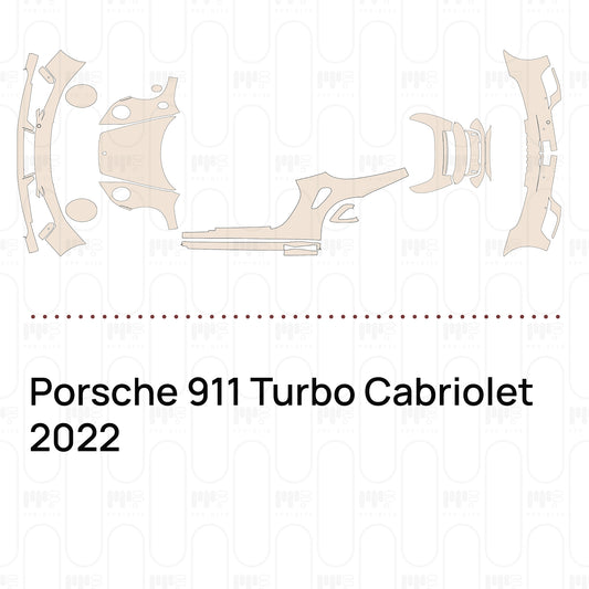 Pre-Cut PPF Porsche 911 Turbo Cabriolet 2022