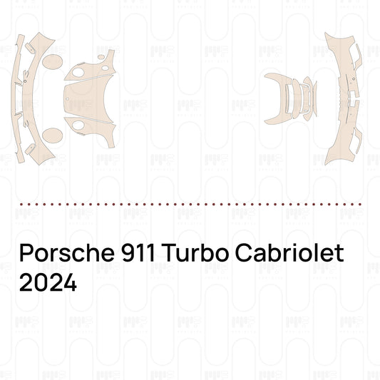 Pre-Cut PPF Porsche 911 Turbo Cabriolet 2024