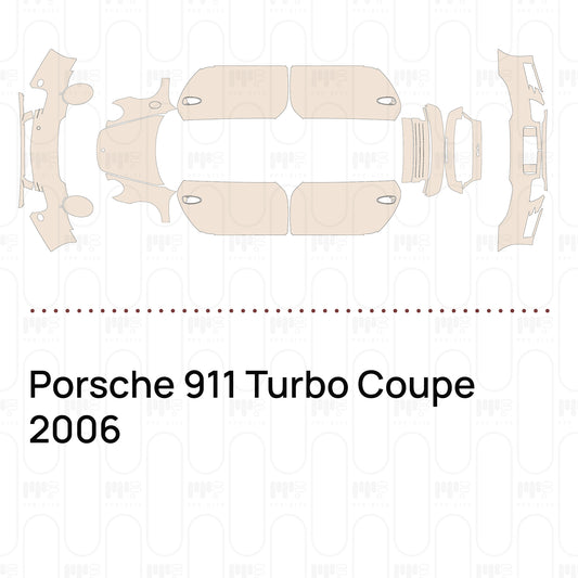 Pre-Cut PPF Porsche 911 Turbo Coupe 2006