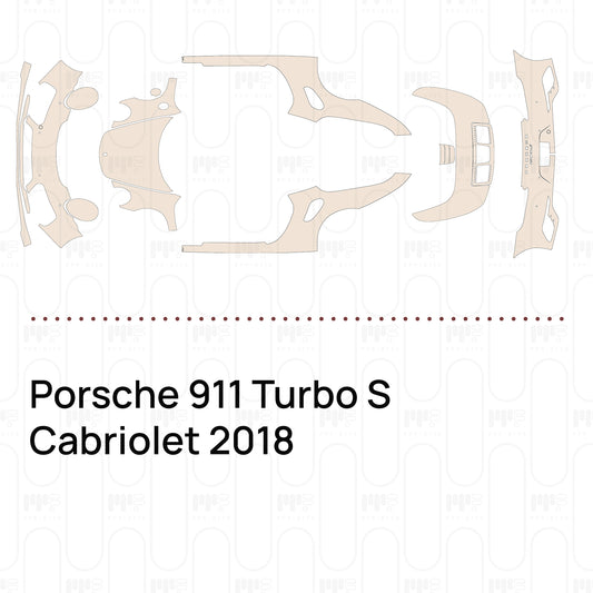 Pre-Cut PPF Porsche 911 Turbo S Cabriolet 2018