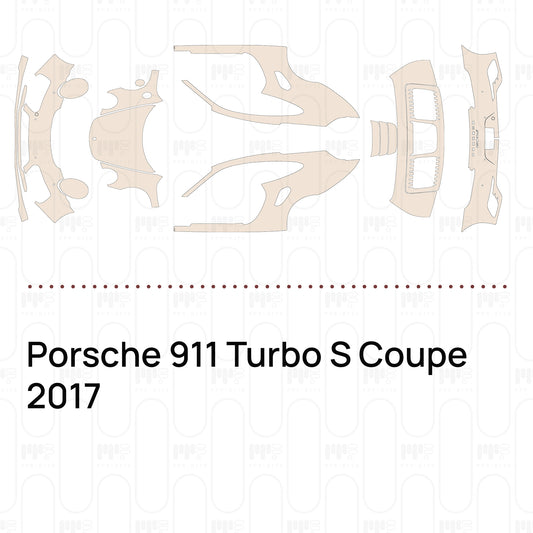Pre-Cut PPF Porsche 911 Turbo S Coupe 2017