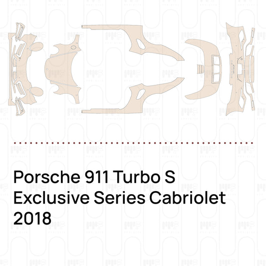 Pre-Cut PPF Porsche 911 Turbo S Exclusive Series Cabriolet 2018