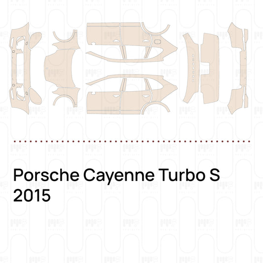 Pre-Cut PPF Porsche Cayenne Turbo S 2015