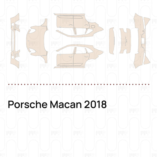 Pre-Cut PPF Porsche Macan 2018
