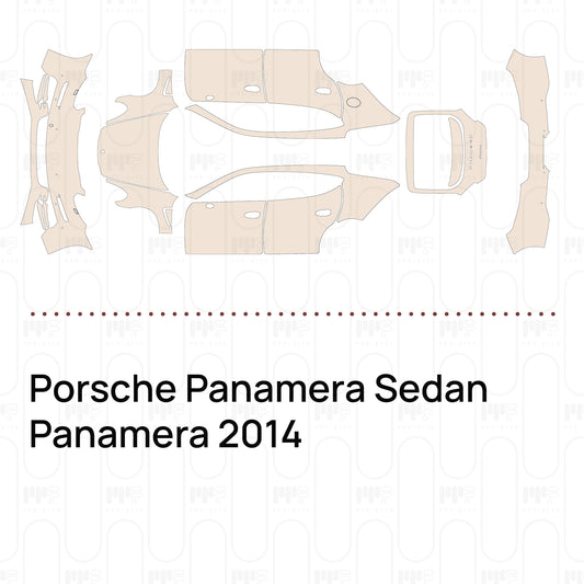 Pre-Cut PPF Porsche Panamera Sedan Panamera 2014