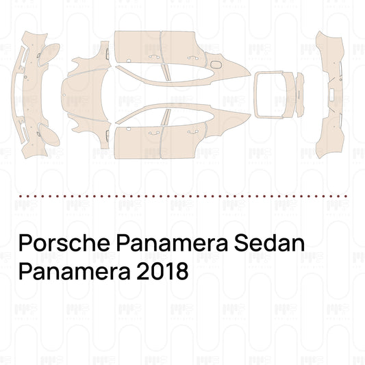 Pre-Cut PPF Porsche Panamera Sedan Panamera 2018