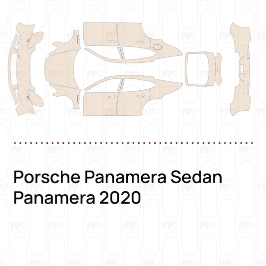 Pre-Cut PPF Porsche Panamera Sedan Panamera 2020