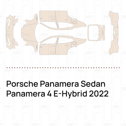 Pre-Cut PPF Porsche Panamera Sedan Panamera 4 E-Hybrid 2022