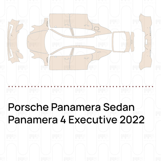 Pre-Cut PPF Porsche Panamera Sedan Panamera 4 Executive 2022