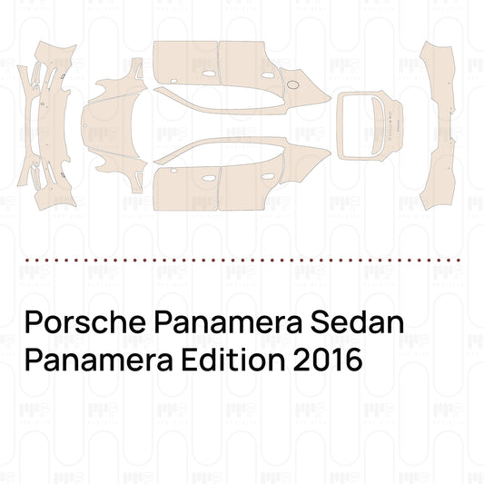 Pre-Cut PPF Porsche Panamera Sedan Panamera Edition 2016