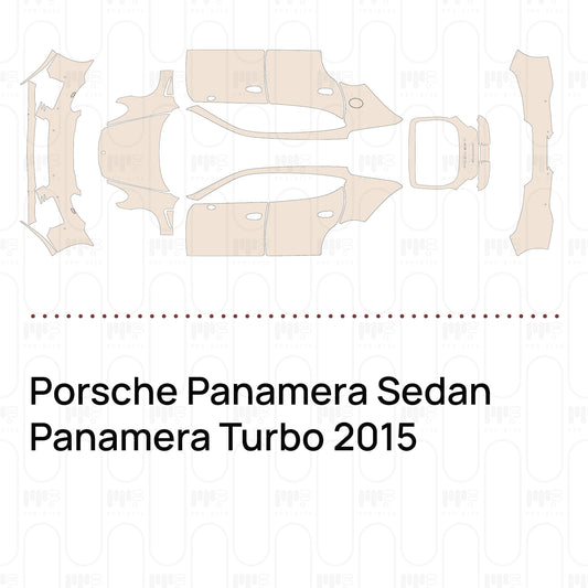 Pre-Cut PPF Porsche Panamera Sedan Panamera Turbo 2015