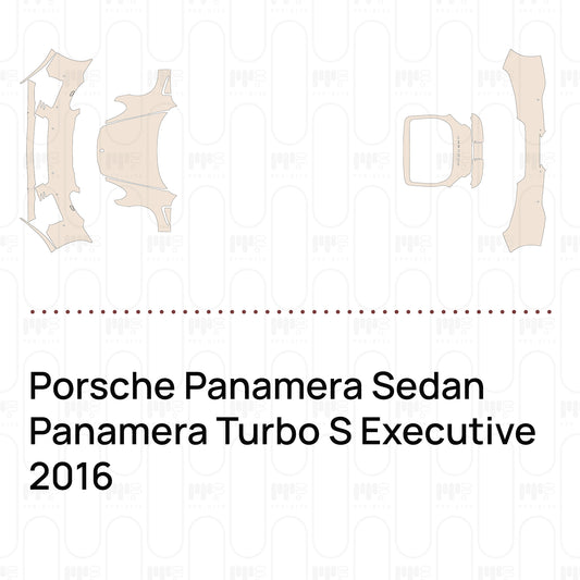 Pre-Cut PPF Porsche Panamera Sedan Panamera Turbo S Executive 2016