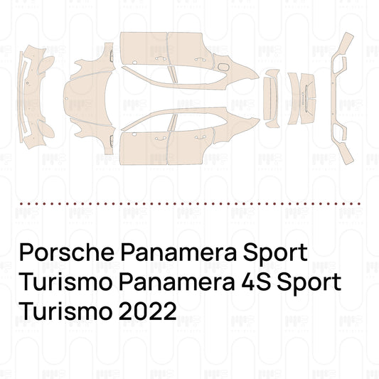 Pre-Cut PPF Porsche Panamera Sport Turismo Panamera 4S Sport Turismo 2022