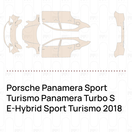 Pre-Cut PPF Porsche Panamera Sport Turismo Panamera Turbo S E-Hybrid Sport Turismo 2018