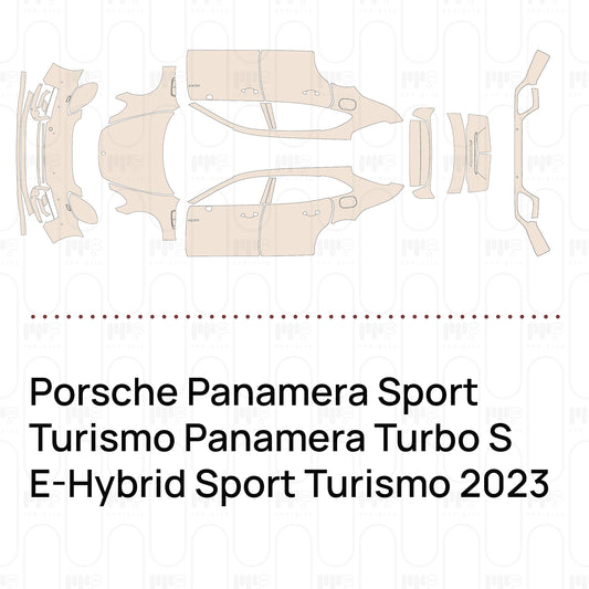 Pre-Cut PPF Porsche Panamera Sport Turismo Panamera Turbo S E-Hybrid Sport Turismo 2023