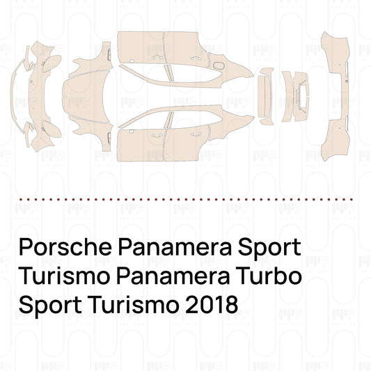 Pre-Cut PPF Porsche Panamera Sport Turismo Panamera Turbo Sport Turismo 2018