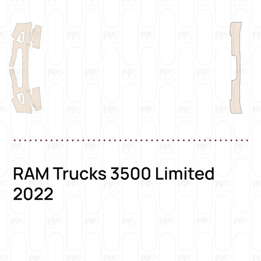 RAM Trucks 3500 Limited 2022 – Forskåret PPF-lakbeskyttelsesfilm