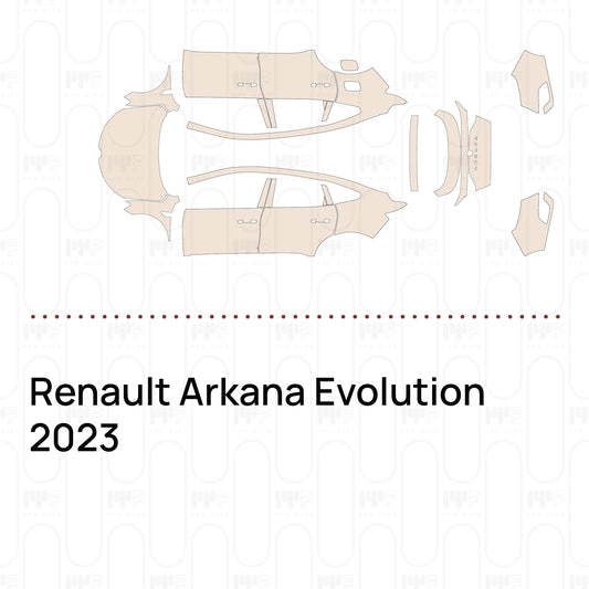 Pre-Cut PPF Renault Arkana Evolution 2023