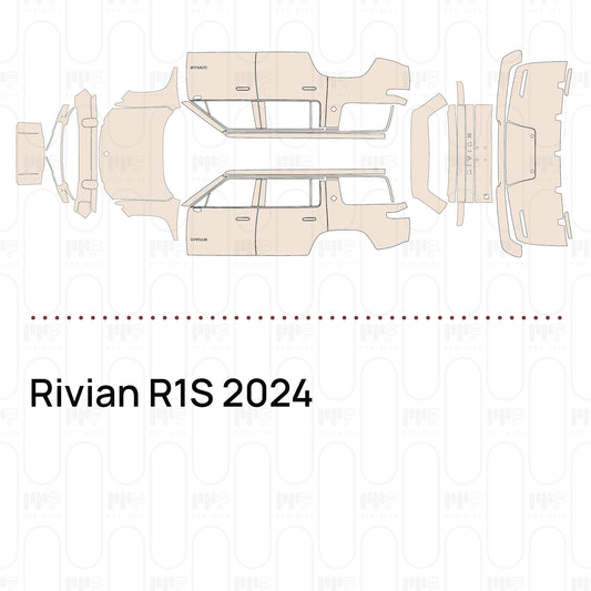 Pre-Cut PPF Rivian R1S 2024