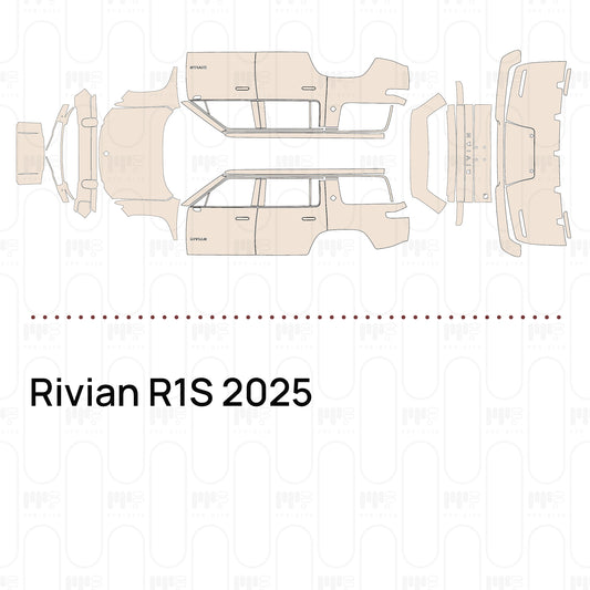 Pre-Cut PPF Rivian R1S 2025
