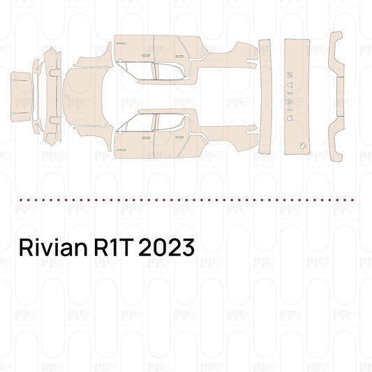 Pre-Cut PPF Rivian R1T 2023